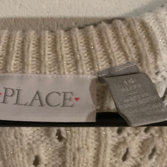 The Children's Place Cream Knit Cardigan - Picture 2 of 5